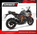 exhaust muffler DOMINATOR HP1 BLACK fits to KTM 1290 Super Duke GT 2016  2024 4