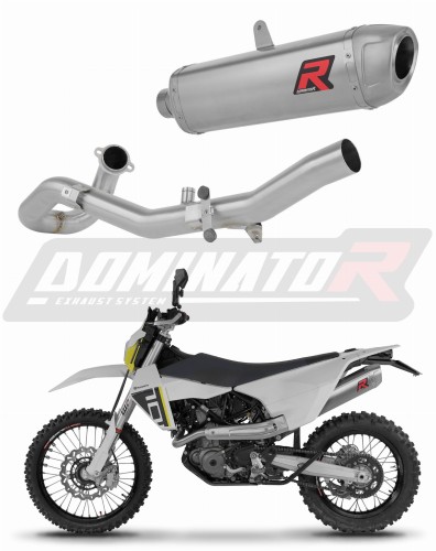 complete exhaust system with muffler DOMINATOR Full System S6 fits to Husqvarna 701 Enduro 2026