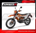 complete exhaust system with muffler DOMINATOR Full System GPF BLACK fits to KTM 690 Enduro R 2026  6