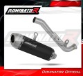 exhaust muffler DOMINATOR S6 BLACK fits to Zontes 703F 2025  2026 3
