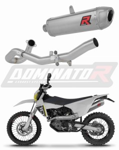 Husqvarna 701 Supermoto SM 2026 Full Exhaust System Collector Silencer S6 + dB killer