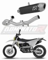 complete exhaust system with muffler DOMINATOR Full System S6 BLACK fits to Husqvarna 701 Supermoto SM 2026