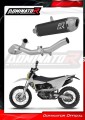 complete exhaust system with muffler DOMINATOR Full System S6 BLACK fits to Husqvarna 701 Supermoto SM 2026  2