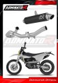 complete exhaust system with muffler DOMINATOR Full System GPF BLACK fits to Husqvarna 701 Supermoto SM 2026  2