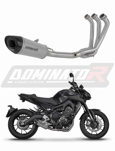 Yamaha MT-09 2013 - 2016 EXHAUST Collector Manifold Full System Muffler Auspuff Sportauspuff Silencer Echappement Silencieux Scarico Scarichi Escape Wydech Tłumik HP8 TYTAN Dominator Exhaust System X