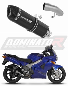 Honda VFR 800 Fi 1998 - 2001 Exhaust Silencer Muffler HP1 BLACK + dB killer medium