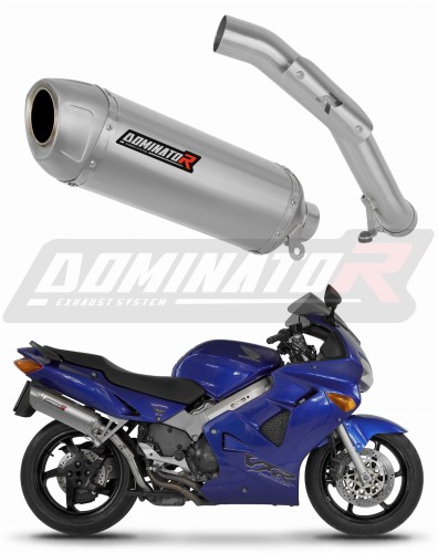 exhaust muffler DOMINATOR S6 fits to Honda VFR 800 Fi 1998  2001