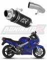 exhaust muffler DOMINATOR GP1 BLACK fits to Honda VFR 800 Fi 1998  2001