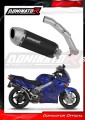 exhaust muffler DOMINATOR S6 BLACK fits to Honda VFR 800 Fi 1998  2001 2
