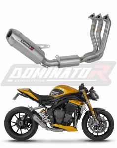Triumph Speed Triple 1200 RS / RR 2021 - 2024 Sistem complet cu colector si toba de esapament S3 + dB killer