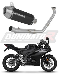 Yamaha YZF R125 2024 - 2026 (Euro 5+) Sistem complet cu colector si toba de esapament S3 BLACK + dB killer
