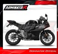 kompletny układ wydechowy z tłumikiem DOMINATOR Full System S3 CZARNY pasujący do motocykla Yamaha YZF R125 2019 - 2020 4