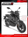 kompletny układ wydechowy z tłumikiem DOMINATOR Full System S3 CZARNY pasujący do motocykla Yamaha MT 125 2024 - 2026 6