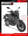 complete exhaust system with muffler DOMINATOR Full System S3 fits to Yamaha MT 125 2021  2024 6