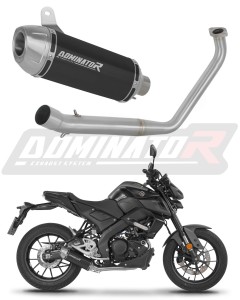 Yamaha MT 125 2020 Sistem complet cu colector si toba de esapament S3 BLACK + dB killer