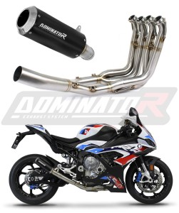 BMW M1000RR 2020 - 2024 Sistem complet cu colector si toba de esapament GP NEGRU + dB killer medium