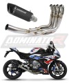 BMW M1000RR 2020 -2024 Full  Exhaust System  Muffler Auspuff Sportauspuff Silencer Echappement Silencieux Scarico Scarichi Escape Collector Manifold Wydech Tłumik  HP6 BLACK DOMINATOR x