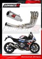 BMW M1000RR 2021 -2022 Full  Exhaust System  Muffler Auspuff Sportauspuff Silencer Echappement Silencieux Scarico Scarichi Escape Collector Manifold Wydech Tłumik  GP DOMINATOR