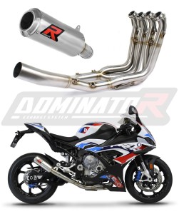 BMW S1000RR 2019 - 2026 Full Exhaust System Collector Silencer GP + dB killer