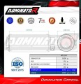 exhaust muffler DOMINATOR GP BLACK fits to KTM 390 Duke 2017  2020 6