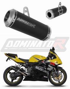 Suzuki GSXR 1000 K1 - K4 2001 - 2004 Toba de esapament GP NEGRU + dB killer