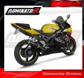 exhaust muffler DOMINATOR GP BLACK fits to Suzuki GSXR 750 K1K5 2001  2005 5