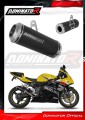 wydech tłumik DOMINATOR GP CZARNY pasujący do motocykla Suzuki GSXR 1000 K1 - K4 2001 - 2004 3