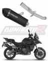 wydech tłumik DOMINATOR HP7 CZARNY pasujący do motocykla QJMOTOR SRT 900 S / SX 2025 - 2026