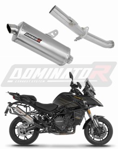QJMOTOR SRT 900 S / SX 2025 - 2026 Toba de esapament P7 + dB killer