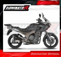 exhaust muffler DOMINATOR GPF BLACK fits to Yamaha TDM 900 2002  2013 5