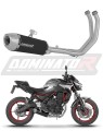 kompletny układ wydechowy z tłumikiem DOMINATOR Full System S3 CZARNY pasujący do motocykla Kawasaki Z650 2023 - 2026