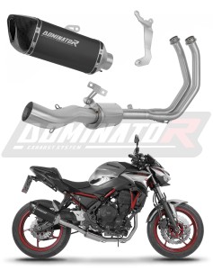 Kawasaki Z650 2023 - 2026 Sistem complet cu colector si toba de esapament HP6 NEGRU + dB killer