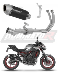 Kawasaki Z650 2023 - 2026 Sistem complet cu colector si toba de esapament S6 NEGRU + dB killer