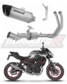 kompletny układ wydechowy z tłumikiem DOMINATOR Full System Tytanowy HP6 pasujący do motocykla Kawasaki Ninja 650 2023 - 2026