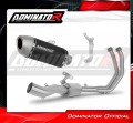 kompletny układ wydechowy z tłumikiem DOMINATOR Full System S6 CZARNY pasujący do motocykla Kawasaki Z650 2023 - 2026 3