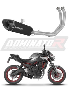 Kawasaki Z650 2023 - 2026 Sistem complet cu colector si toba de esapament HP8 NEGRU + dB killer