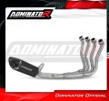 complete exhaust system with muffler DOMINATOR Full System HP8 BLACK fits to Suzuki GSXS 1000 GX 2025  2026 3