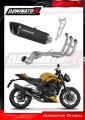 complete exhaust system with muffler DOMINATOR Full System HP6 BLACK fi