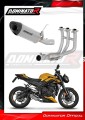 complete exhaust system with muffler DOMINATOR Full System titanium HP8 fits to Triumph Street Triple 765 RS 2024  2025 5