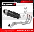 complete exhaust system with muffler DOMINATOR Full System S6 BLACK fits to Triumph Street Triple 765 RS 2024  2025 7