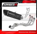 complete exhaust system with muffler DOMINATOR Full System HP6 BLACK fits to Triumph Street Triple 765 RS 2024  2025 7