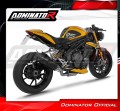 complete exhaust system with muffler DOMINATOR Full System HP6 BLACK fits to Triumph Speed Triple 1200 RS / RR 2021  2024 4
