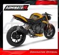 complete exhaust system with muffler DOMINATOR Full System S6 BLACK fits to Triumph Speed Triple 1200 RS / RR 2021  2024 4