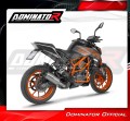 exhaust muffler DOMINATOR titanium HP8 fits to KTM 125 Duke 2021  2023 4
