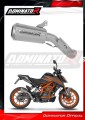 exhaust muffler DOMINATOR GPS fits to KTM 125 Duke 2021  2023 2
