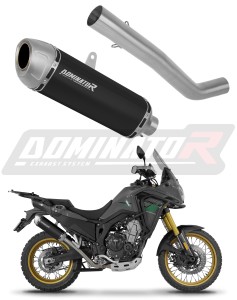 Rieju Aventura 500 2023 - 2026 Sistem complet cu colector si toba de esapament S6 NEGRU + dB killer