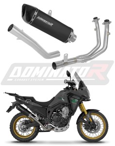 Rieju Aventura 500 2023 - 2026 Sistem complet cu colector si toba de esapament HP6 NEGRU + dB killer