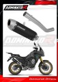 exhaust muffler DOMINATOR S6 BLACK fits to Rieju Aventura 500 2023  2026 2