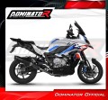complete exhaust system with muffler DOMINATOR Full System HP6 BLACK fits to BMW S1000XR 2020  2026 5