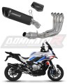 complete exhaust system with muffler DOMINATOR Full System HP6 BLACK EX fits to BMW S1000XR 2020  2026